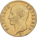 França, Napoleon I, 20 Francs, 1806, Paris, Dourado, EF(40-45), Gadoury:1023