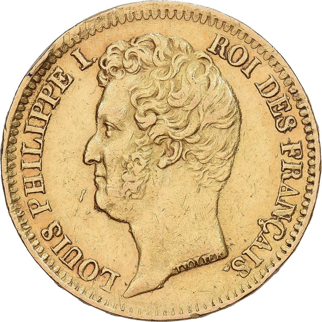 France, Louis-Philippe Ier, 20 Francs, 1831, Paris, Or, TTB+, Gadoury:1030a