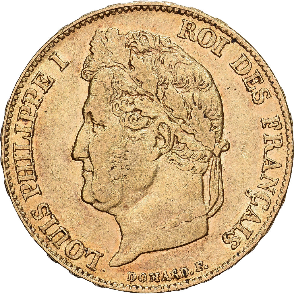 France, Louis-Philippe Ier, 20 Francs, 1839, Paris, Or, TTB, Gadoury:1031