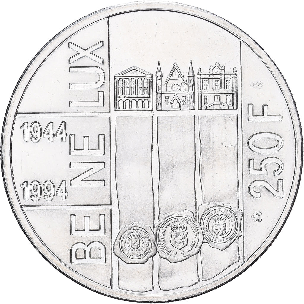 Belgia, Albert II, 250 Francs, 250 Frank, Undated (1994), Brussels, Proof