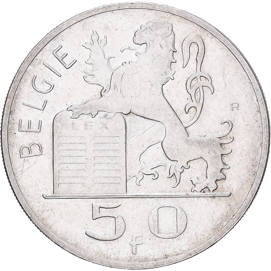 Bélgica, Régence Prince Charles, 50 Francs, 50 Frank, 1948, Brussels, Plata