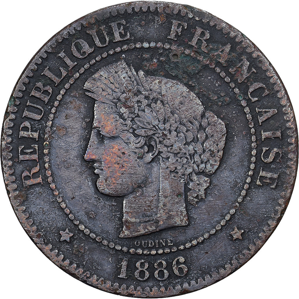 France, 5 Centimes, Cérès, 1868, Paris, Bronze, TB+, Gadoury:157a, KM:821.1