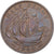 Great Britain, George VI, 1/2 Penny, 1940, Bronze, EF(40-45), KM:844