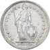 Switzerland, 2 Francs, 1963, Bern, Silver, AU(50-53), KM:21