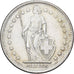 Switzerland, 2 Francs, 1965, Bern, Silver, AU(50-53), KM:21