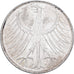 Niemcy - RFN, 5 Mark, 1971, Karlsruhe, Srebro, AU(55-58), KM:112.1
