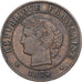France, Centime, Cérès, 1874, Paris, Bronze, SUP, Gadoury:88, KM:826.1