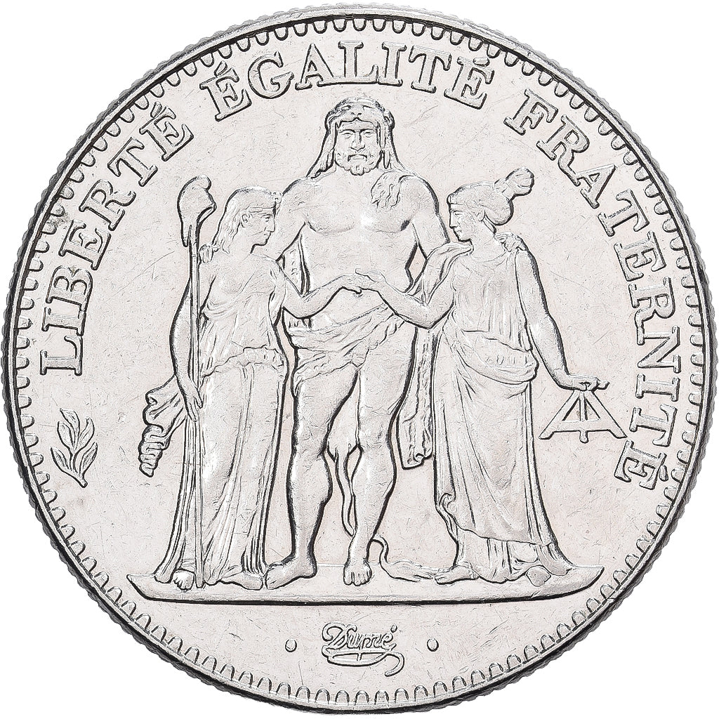 France, 5 Francs, Hercule, 1996, Paris, Nickel, AU(55-58), Gadoury:777, KM:1155