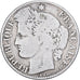 Francia, 50 Centimes, Cérès, 1895, Paris, Plata, BC, Gadoury:419a, KM:834.1