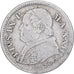 Vatikanstadt, PAPAL STATES, Pius IX, 10 Soldi, 50 Centesimi, 1868, Rome, Silber