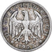 Duitsland, Weimarrepubliek, Mark, 1927, Stuttgart, Zilver, ZF, KM:44