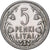 Lituanie, 5 Litai, 1925, King's Norton, Argent, TTB+, KM:78