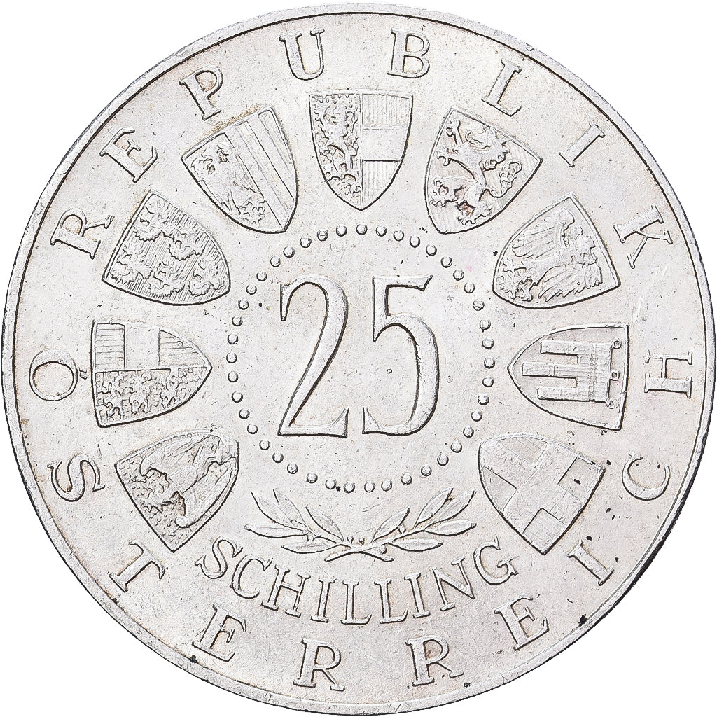 Autriche, 25 Schilling, 1961, Argent, SUP, KM:2891