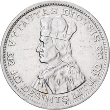 Lituania, 10 Litu, 1936, Argento, SPL-, KM:83