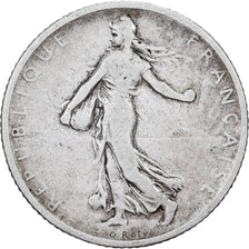 Francja, Franc, Semeuse, 1899, Paris, Srebro, VF(20-25), Gadoury:467, KM:844.1
