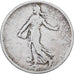 Francja, Franc, Semeuse, 1899, Paris, Srebro, VF(20-25), Gadoury:467, KM:844.1