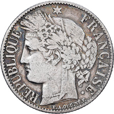 Frankreich, Franc, Cérès, 1881, Paris, Silber, S+, Gadoury:465a, KM:822.1