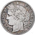 França, Franc, Cérès, 1881, Paris, Prata, VF(30-35), Gadoury:465a, KM:822.1