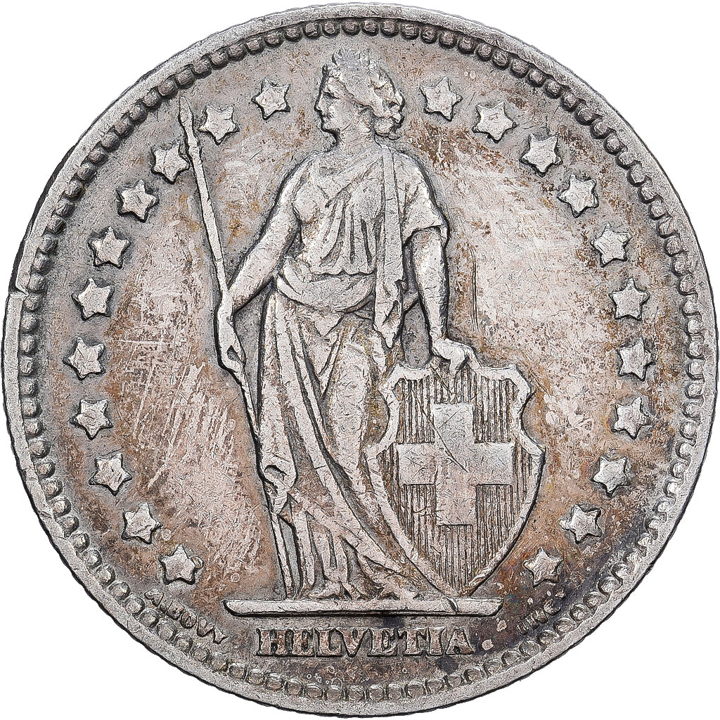 Schweiz, Franc, 1920, Bern, Silber, SS, KM:24
