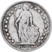 Schweiz, 1/2 Franc, 1908, Bern, Silber, S+, KM:23