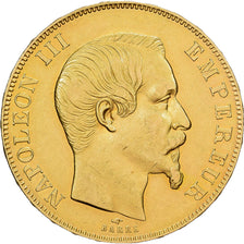 France, Napoléon III, 50 Francs, 1857, Paris, Or, TTB+, Gadoury:1111, KM:785.1