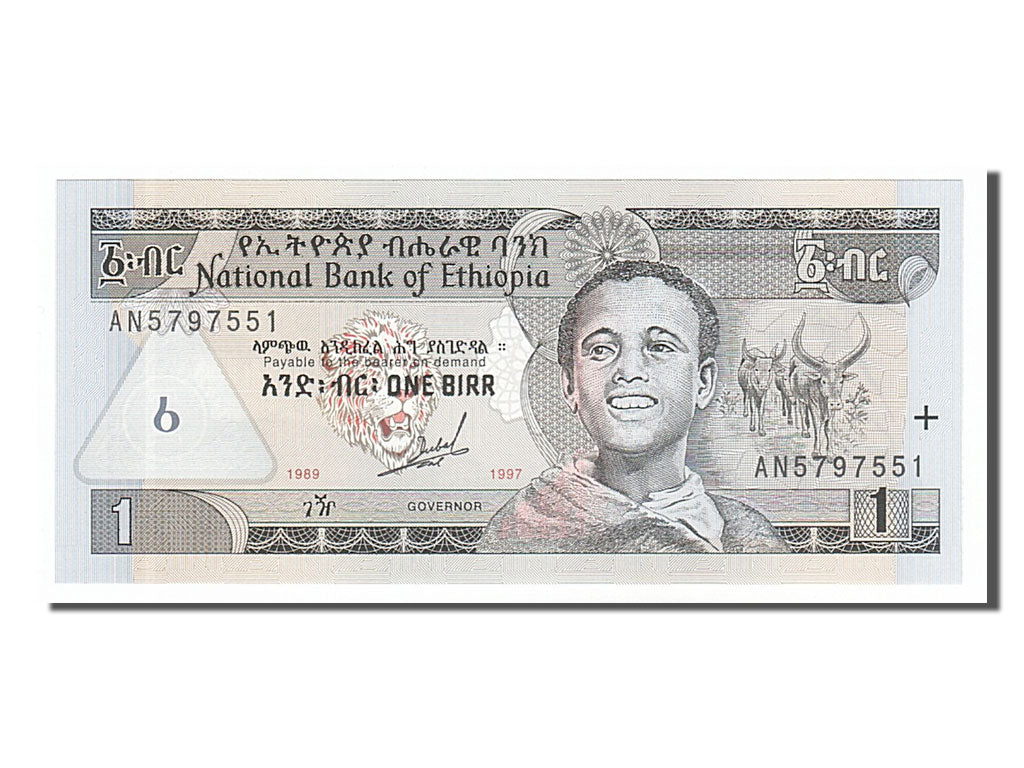 Banknote, Ethiopia, 1 Birr, 1997, UNC(65-70)