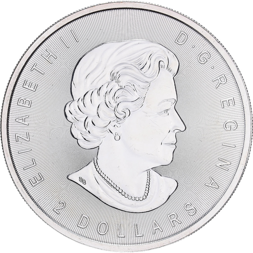 Canada, Élisabeth II, 2 Dollars, Wolf, 2016, Royal Canadian Mint, Argent, FDC