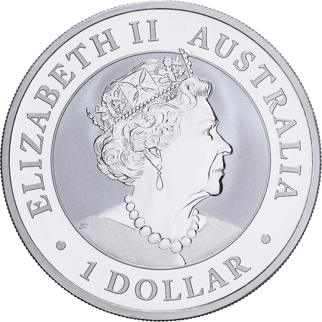 Australia, Elizabeth II, 1 Dollar, 1 Oz, Australian Wedge-Tailed Eagle, 2020