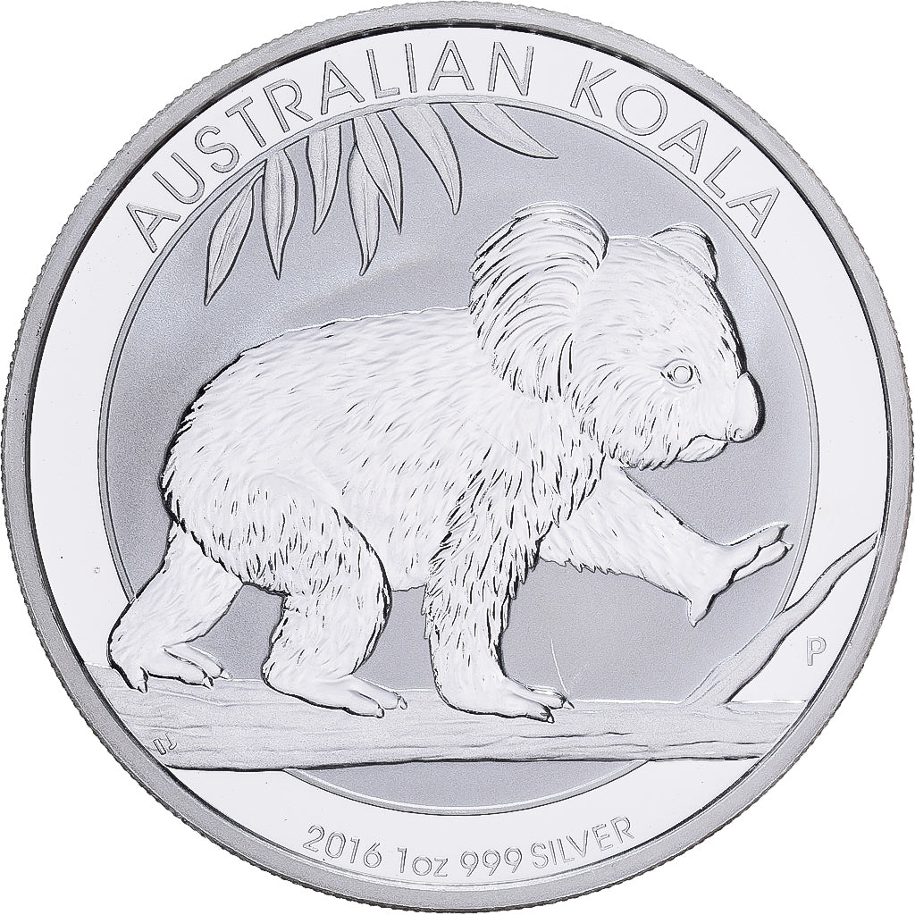 Australië, Elizabeth II, 1 Dollar, 1 Oz, Koala, 2016, Royal Australian Mint