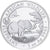 Somalia, 100 Shillings, Elephant, 2019, 1 Oz, Proof, Plata, FDC