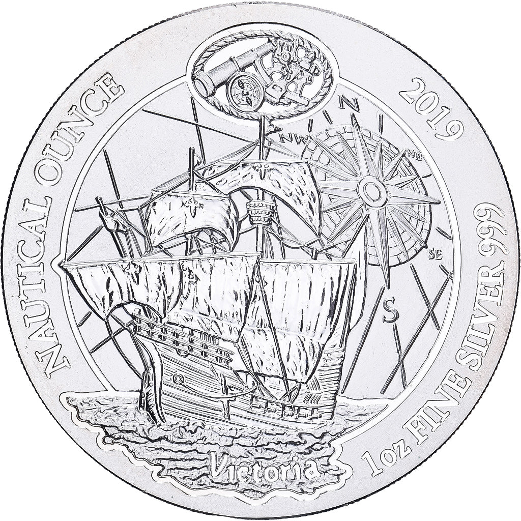 Ruanda, 50 amafaranga, 1 Oz, Elephant, 2019, Proof, Prata, MS(65-70)