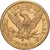 Estados Unidos da América, $5, Half Eagle, Coronet Head, 1880, U.S. Mint
