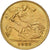 South Africa, George V, 1/2 Sovereign, 1925, Pretoria, Gold, AU(55-58), KM:20