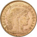 France, 10 Francs, Marianne, 1910, Paris, Or, TTB, Gadoury:1017, KM:846