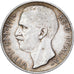 Italia, Vittorio Emanuele III, 10 Lire, 1927, Rome, Plata, MBC, KM:68.1