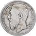 Belgia, Leopold II, 2 Francs, 2 Frank, 1867, Brussels, Srebro, VF(20-25)