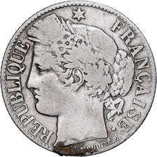 Francja, Franc, Cérès, 1894, Paris, Srebro, VF(20-25), Gadoury:465a, KM:822.1