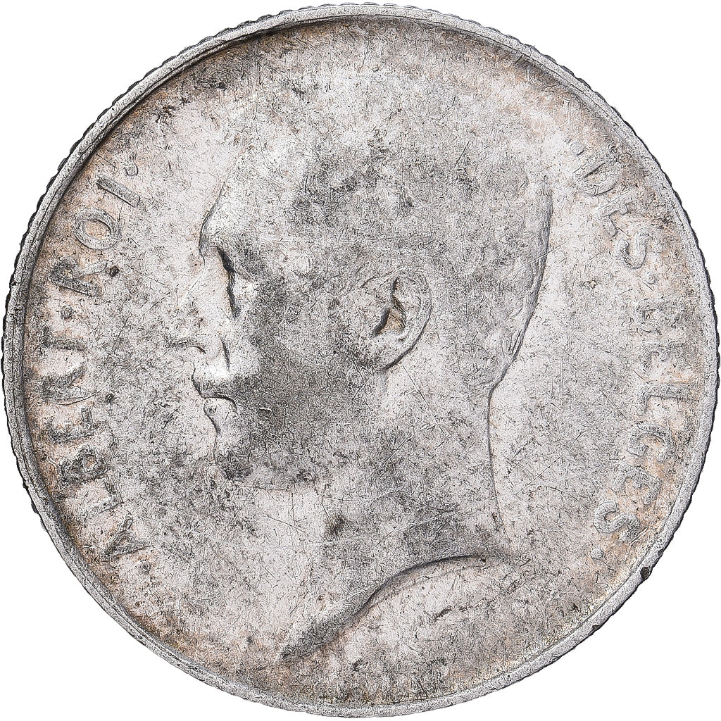 Belgium, Albert I, Franc, 1912, Brussels, Silver, EF(40-45), KM:72