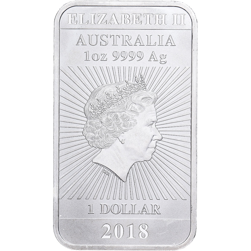 Australia, Elizabeth II, 1 Dollar, 1 Oz, dragon, 2018, Royal Australian Mint