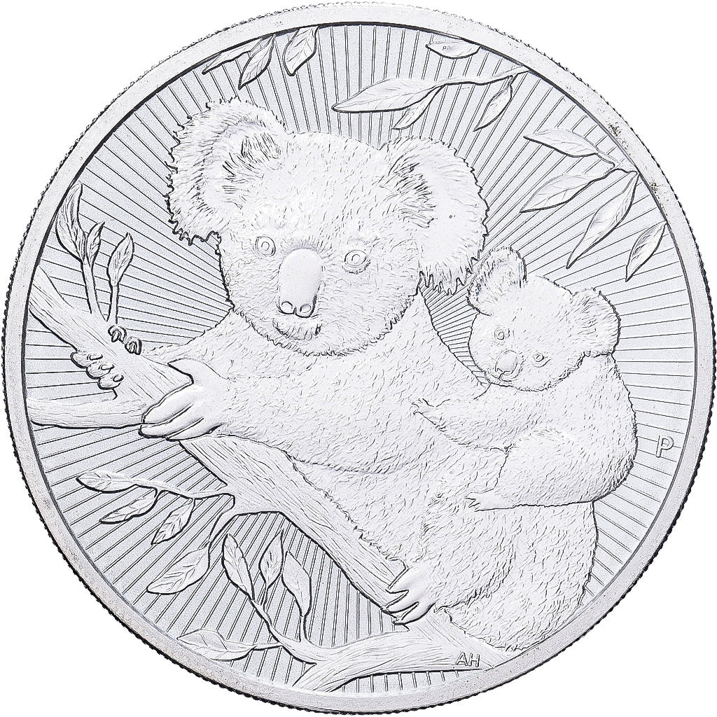 Austrália, Elizabeth II, 2 Dollars Oz Proof, Koala, 2018, Royal Australian