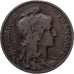 Frankrijk, 10 Centimes, Dupuis, 1907, Paris, Bronzen, ZF, Gadoury:277, KM:843