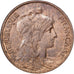 Frankreich, 5 Centimes, Dupuis, 1909, Paris, Bronze, VZ, Gadoury:165, KM:842