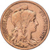 Frankrijk, 10 Centimes, Dupuis, 1921, Paris, Bronzen, ZF, Gadoury:277, KM:843