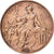 France, 10 Centimes, Dupuis, 1921, Paris, Bronze, EF(40-45), Gadoury:277, KM:843