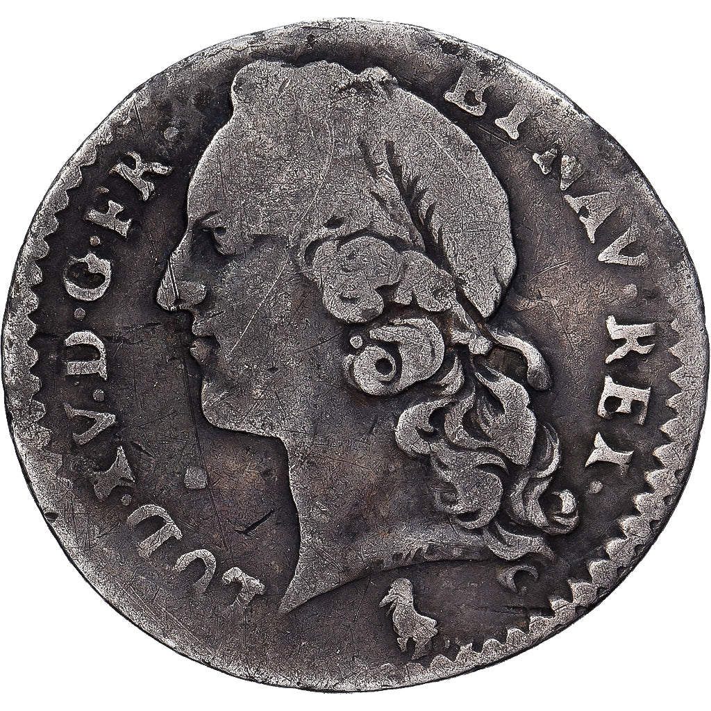 France, Louis XV, 1/20 Écu au bandeau (6 sols), 1766, Paris