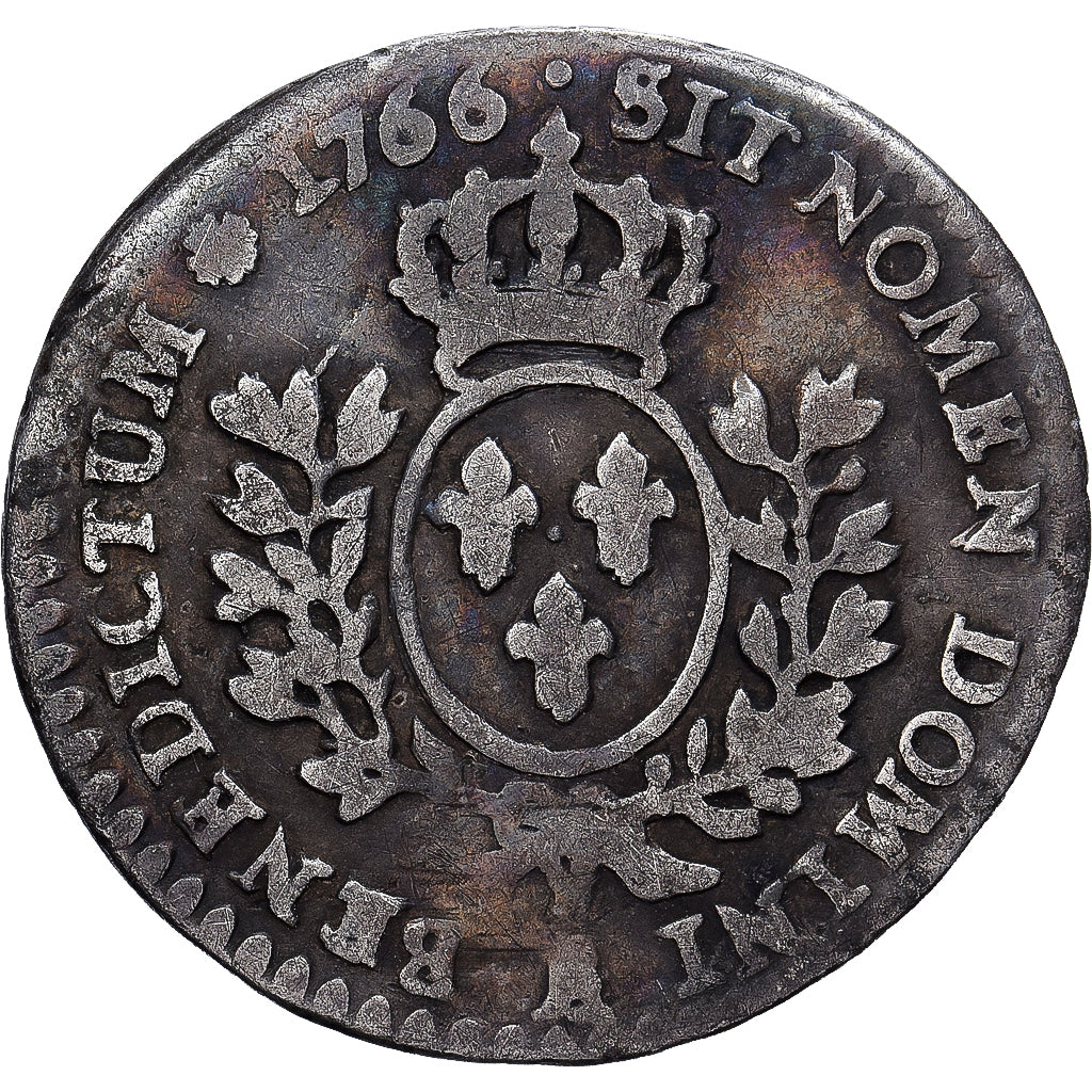 France, Louis XV, 1/20 Écu au bandeau (6 sols), 1766, Paris