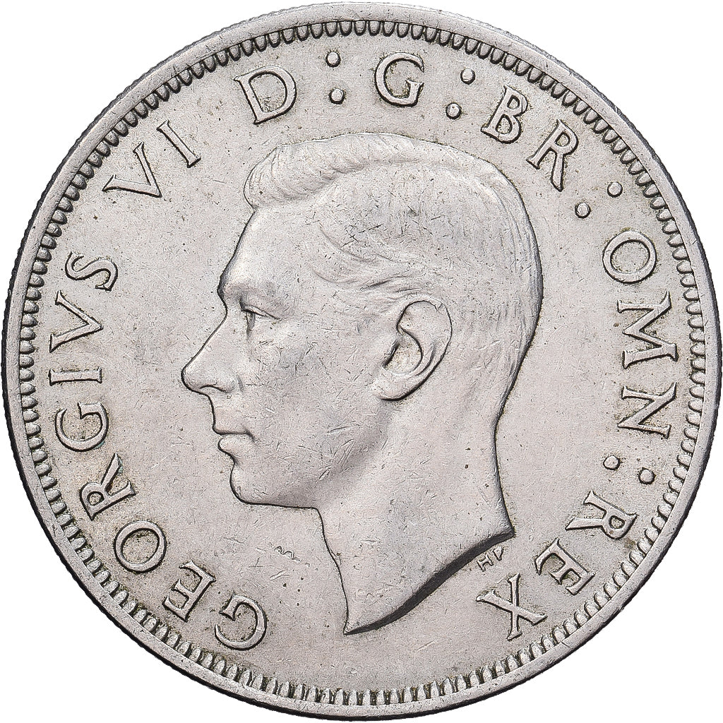 Grande-Bretagne, George VI, 1/2 Crown, 1949, Cupro-nickel, TTB, KM:879