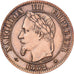 France, Napoleon III, 2 Centimes, 1862, Strasbourg, Bronze, EF(40-45)