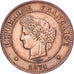 France, 5 Centimes, Cérès, 1871, Paris, Petit A, Bronze, TTB, Gadoury:157