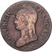 France, 5 Centimes, Dupré, An 9 (1801), Strasbourg, Bronze, TB+, Gadoury:126b